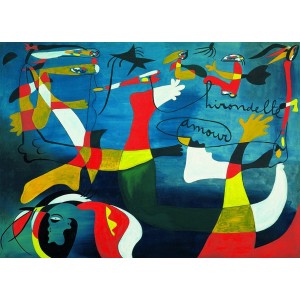 Nuryti, meilė Joan Miro 1000d.