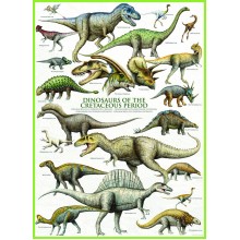 Kreidinio Periodo Dinozaurai 1000